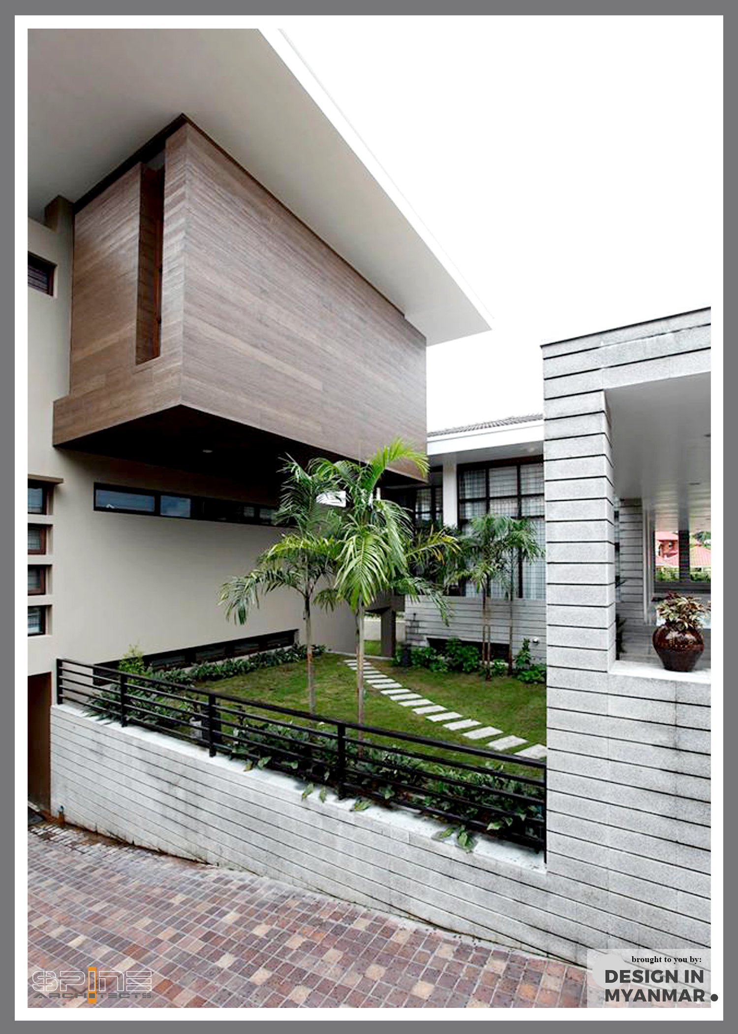 Private Residence at Kabaraye Villa - Design In Myanmar
