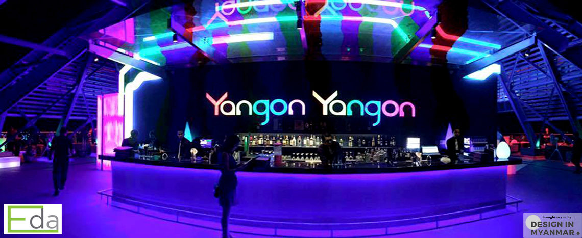 Yangon Yangon Rooftop Bar at Sakura Tower