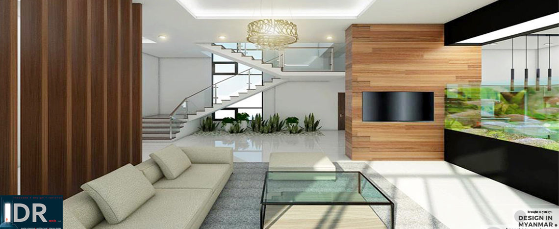 New Residential Interior design at Thanlwin Road