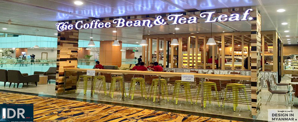 The Coffee Bean & Tea Leaf at Yangon Domestic Airport