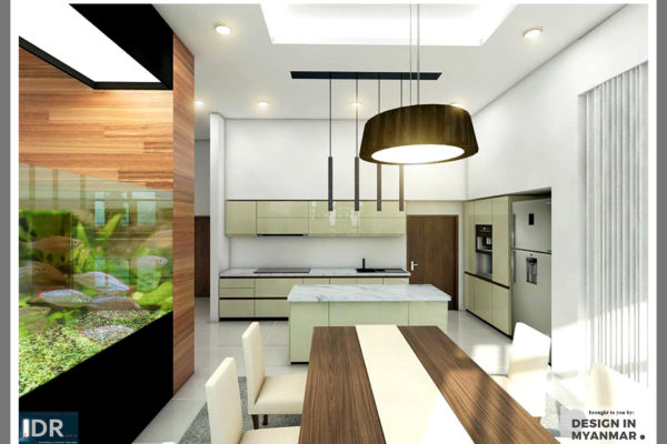 New Residential Interior design at Thanlwin Road