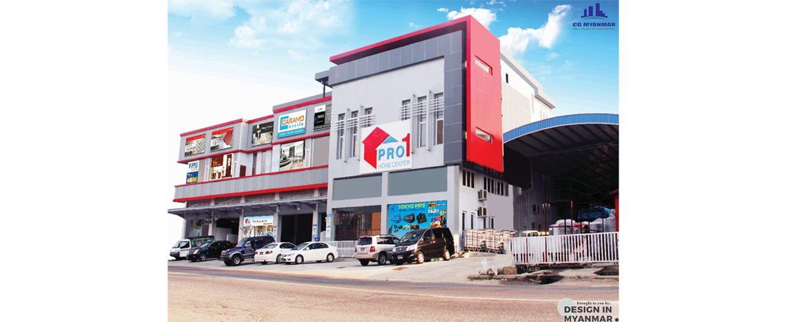 Pro1 Showroom and Head Office at Lan Thit Road