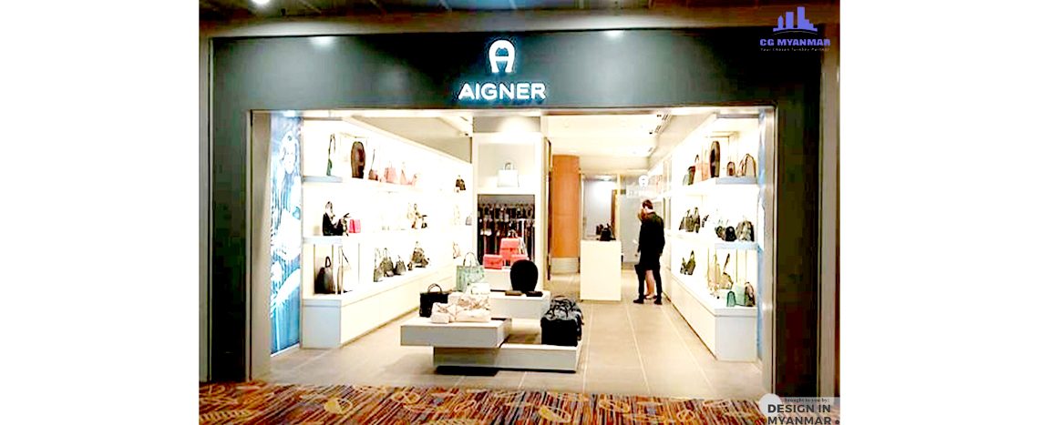 Aigner at Yangon International Airport