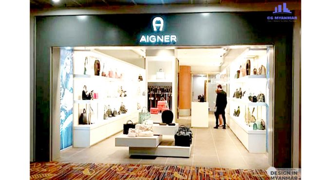 Aigner at Yangon International Airport