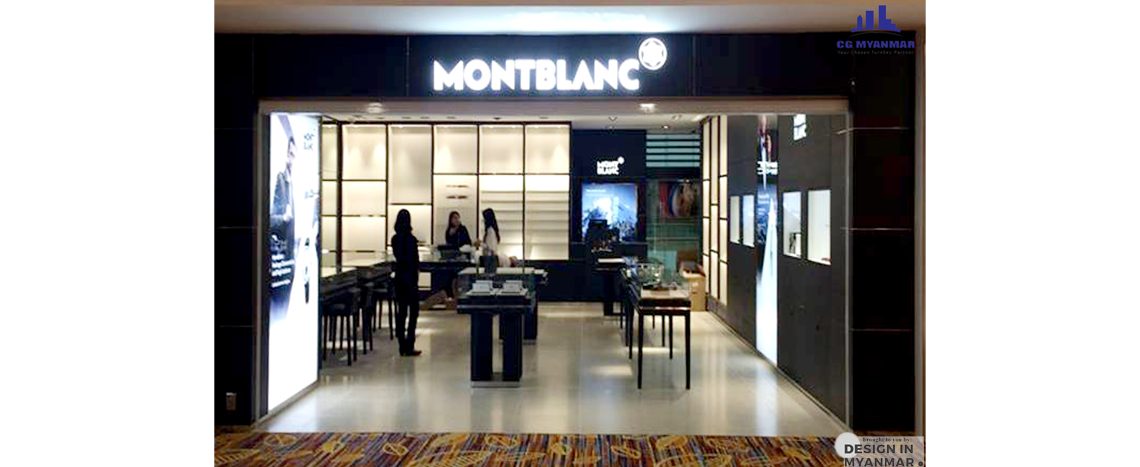 Mont Blanc at Yangon International Airport