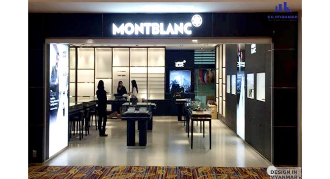 Mont Blanc at Yangon International Airport