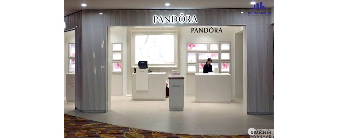 Pandora at Yangon International Airport