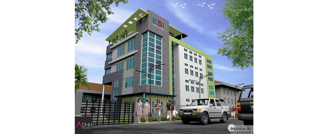ESI Co., Ltd. Office Building (RICH Coffee Mix), Yangon