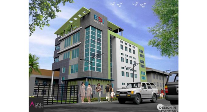 ESI Co., Ltd. Office Building (RICH Coffee Mix), Yangon