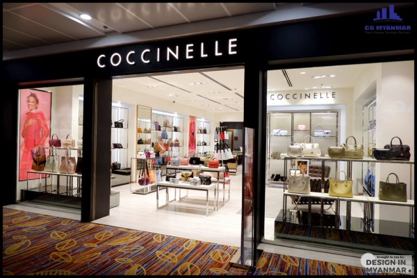 Coccinelle at Yangon International Airport