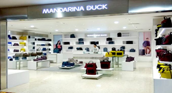 Mandrina Duck at Yangon International Airport Terminal 1