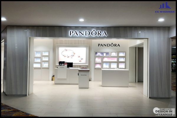 Pandora at Yangon International Airport