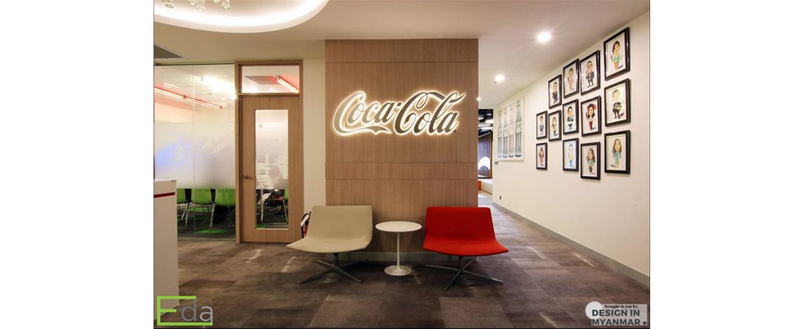 Coca Cola Office at Yangon