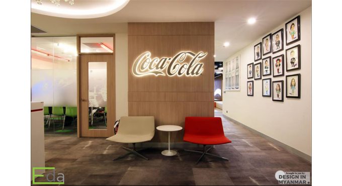 Coca Cola Office at Yangon