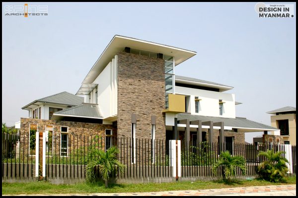 Four Houses in Mya Yamon Housing Estate