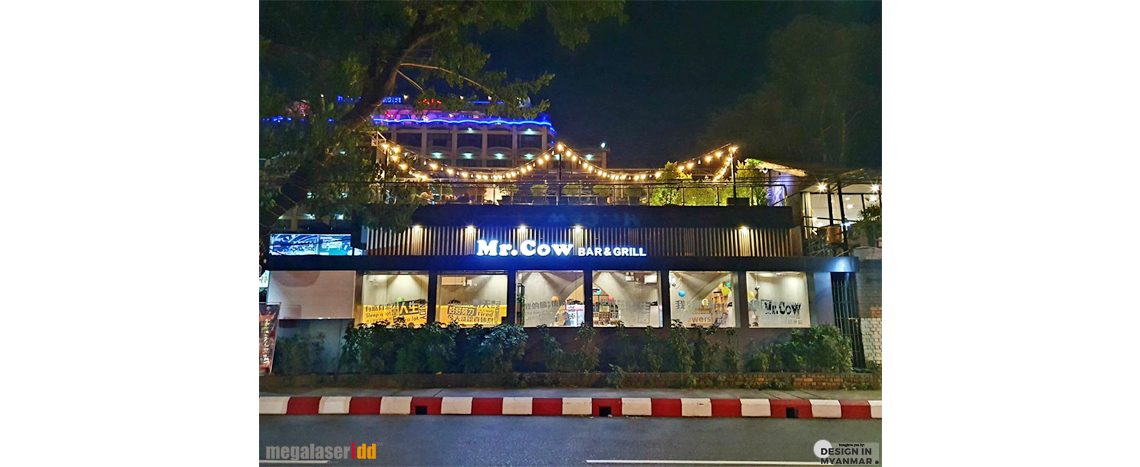 Mr. Cow Myanmar Bar & Grill at Yangon